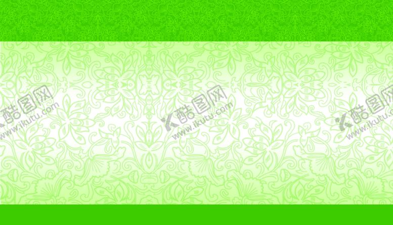 编号：61845910110516301477【酷图网】源文件下载-绿色花纹素材设计花纹