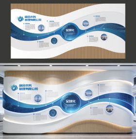 环保企业文化墙