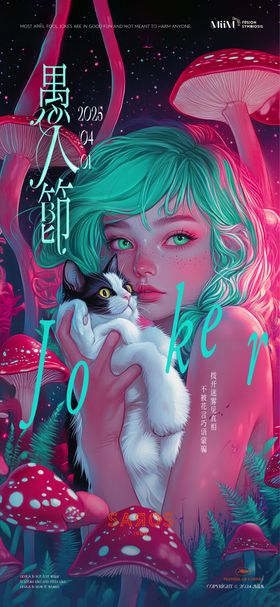 愚人节海报