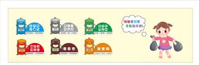 垃圾分类清理宣传环保展板