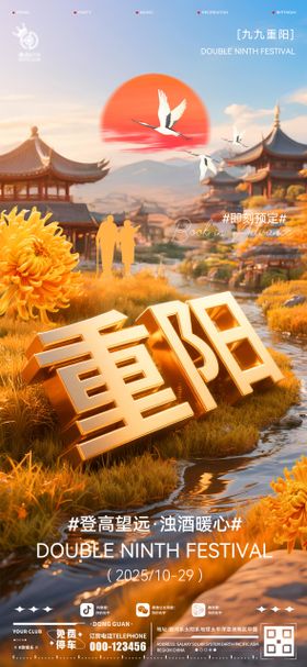 酒吧重阳海报