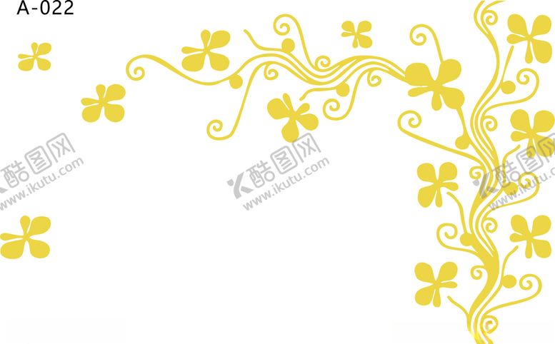 编号：13997710200749281527【酷图网】源文件下载-对角花矢量图片素材