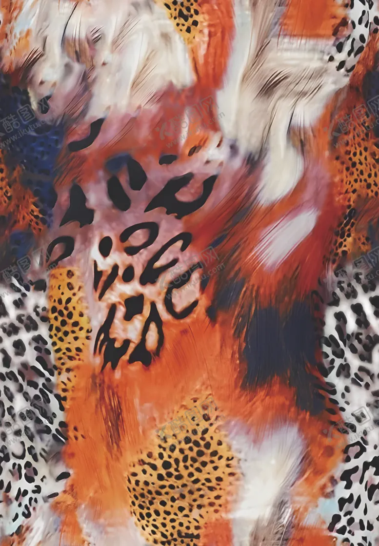 编号：56103002252020302598【酷图网】源文件下载-豹纹