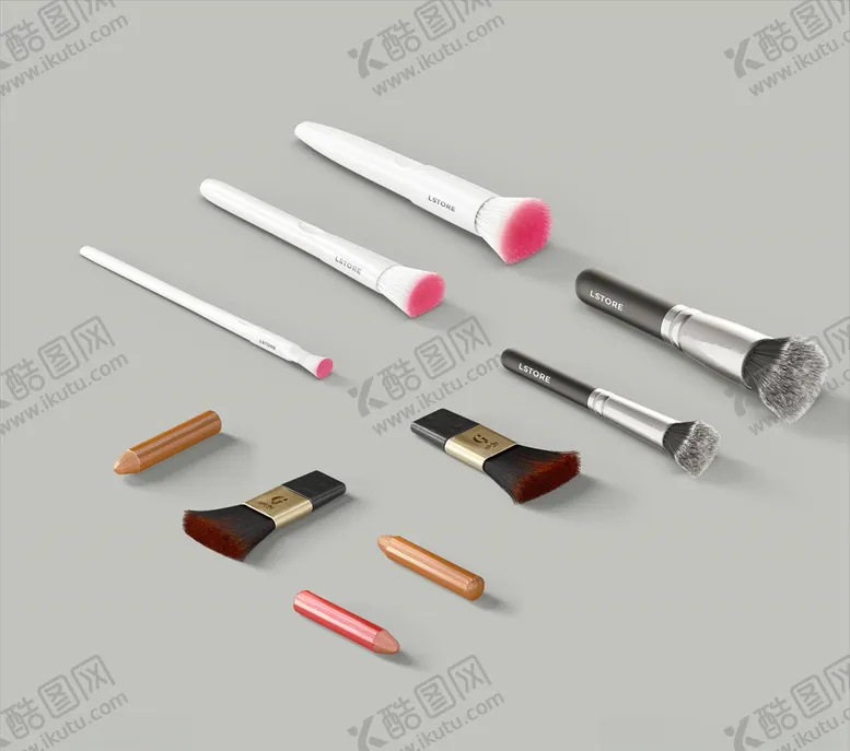 编号：71162504122206536151【酷图网】源文件下载-化妆品样机