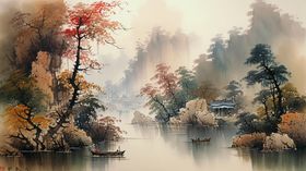 山水画高清国中国