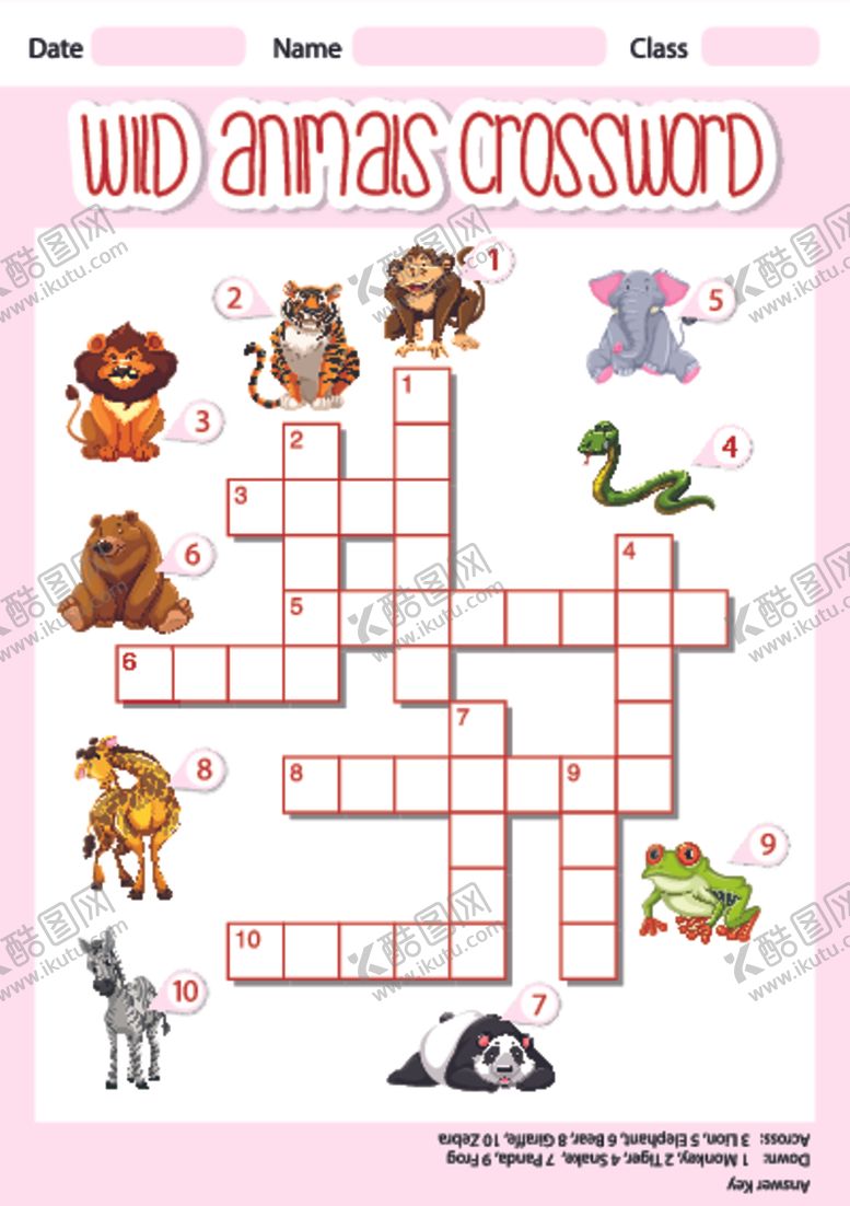 编号：37086310040311429015【酷图网】源文件下载-幼儿数字卡片