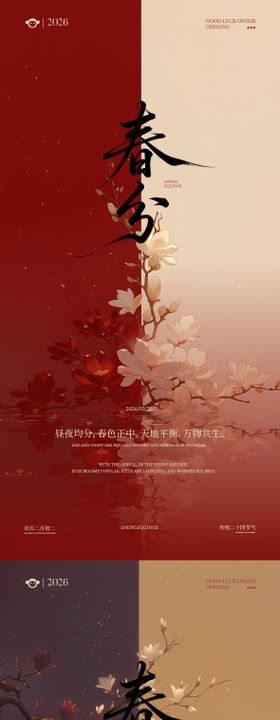 新中式高级定制海报