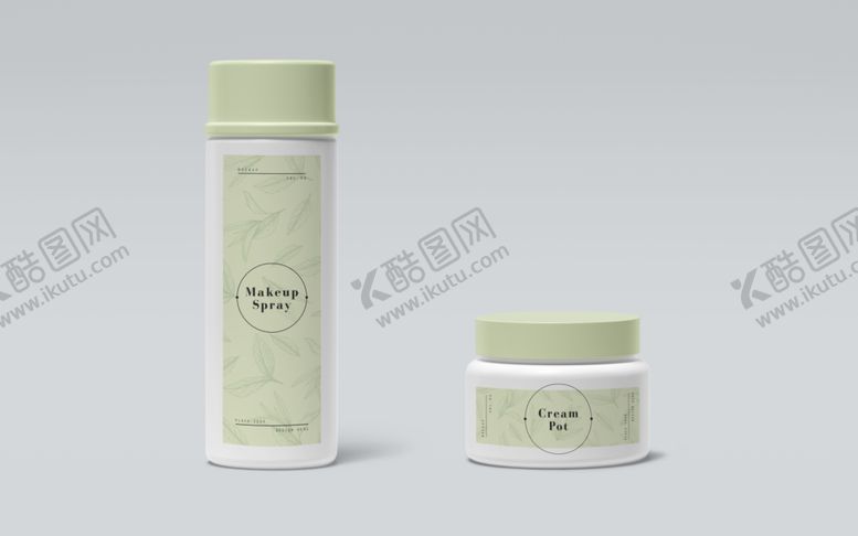 编号：76926910291801013919【酷图网】源文件下载-化妆品展示效果图样机