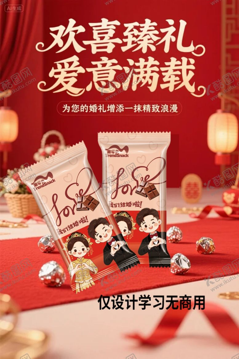 编号：79346205250136361207【酷图网】源文件下载-喜糖包装
