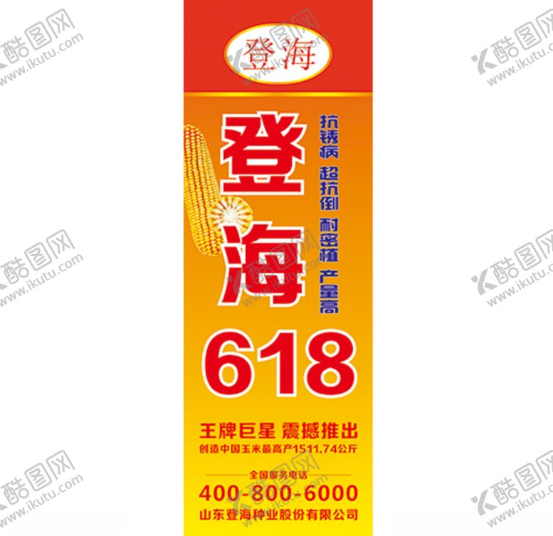 编号：77474805122357554449【酷图网】源文件下载-登海618玉米