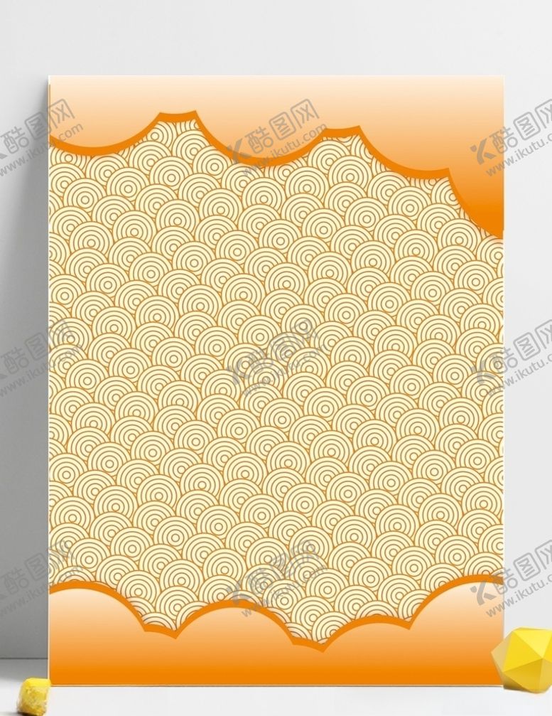 编号：90588310060226206858【酷图网】源文件下载-橙色背景欧式素材海报