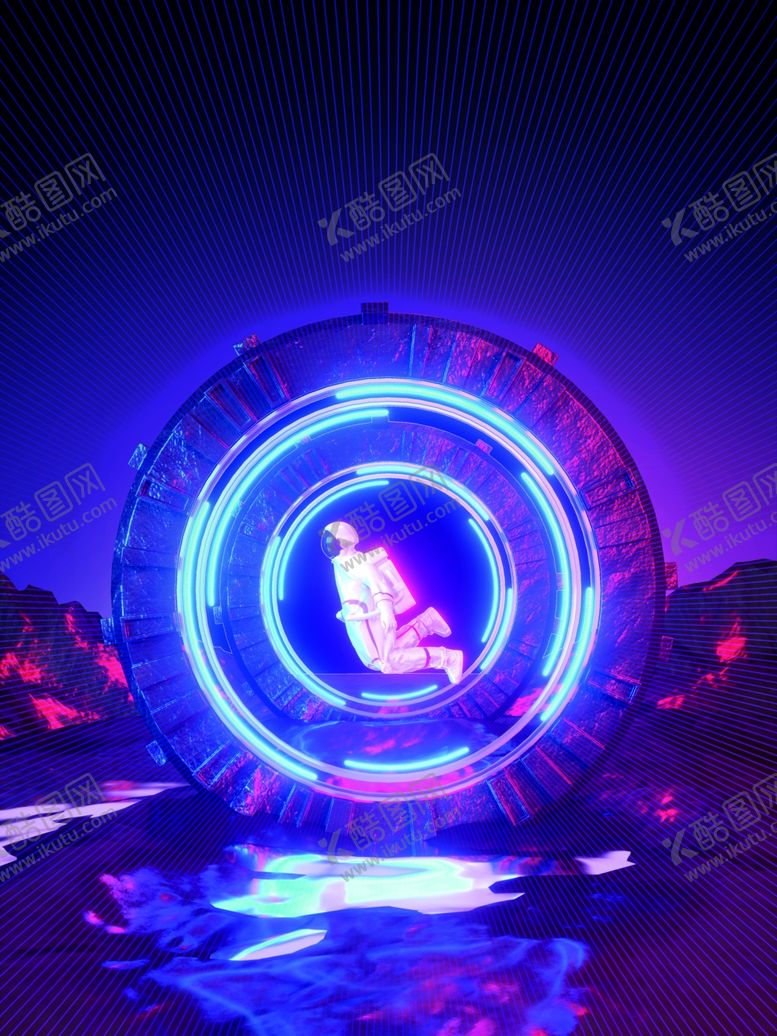 编号：86262402131630548962【酷图网】源文件下载-科技背景海报