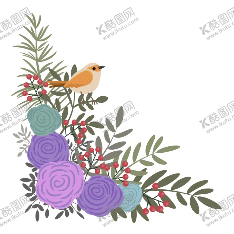 编号：75854304230328109549【酷图网】源文件下载-插画花朵
