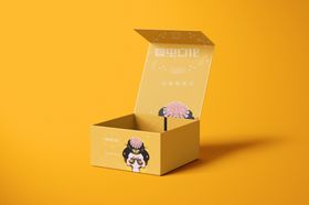包装盒样机夏虫设计子礼品