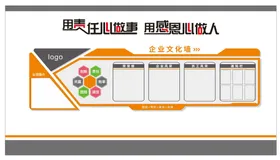 企业文化墙公司简介宣传栏形象