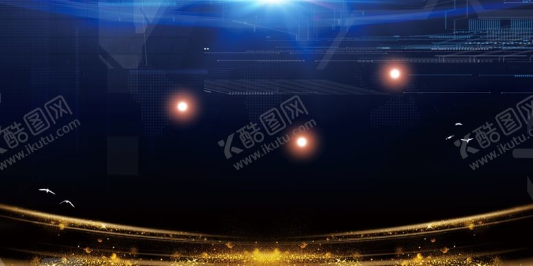 编号：10804309210731289053【酷图网】源文件下载-黑金背景