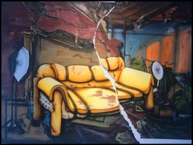 川美毕业展残旧的家具