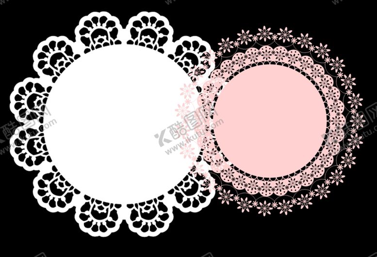 编号：99039011011333449273【酷图网】源文件下载-蕾丝花边蕾丝圈边框