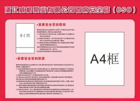 公司企业首席安全官的职权和职责