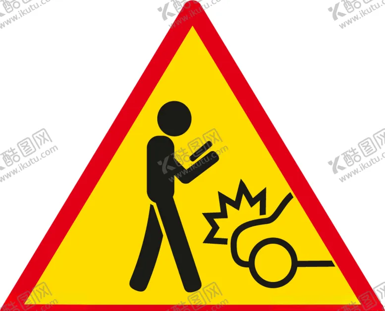 编号：19519810010625298179【酷图网】源文件下载-注意车辆标识