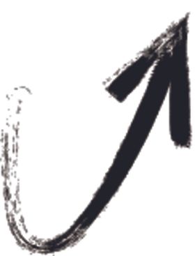 水墨箭头