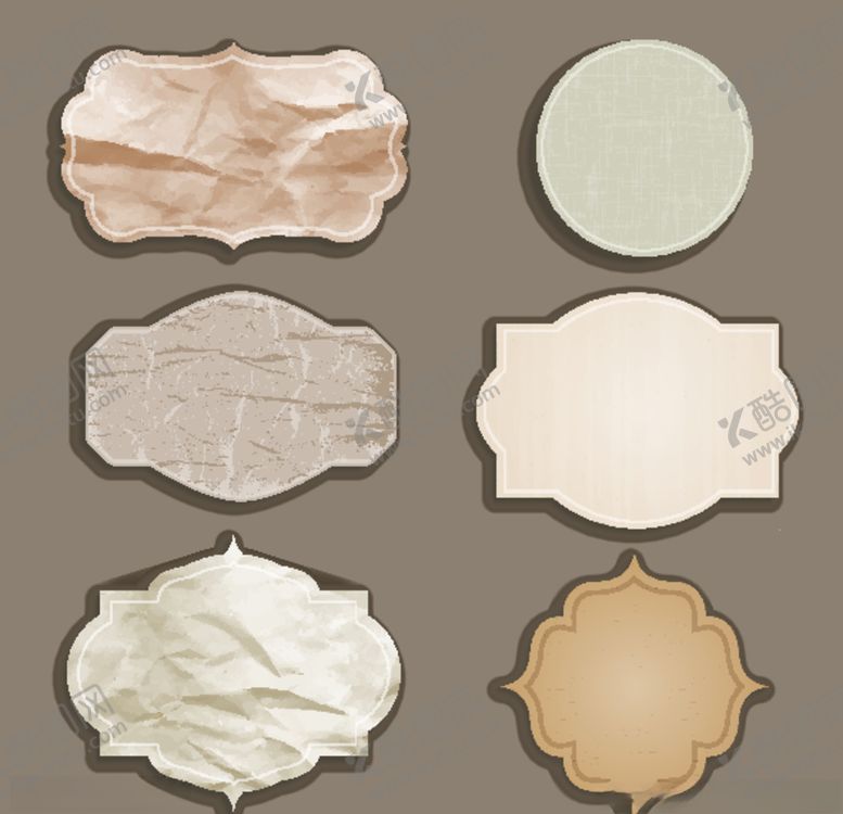 编号：55538510090011081761【酷图网】源文件下载-矢量标签素材