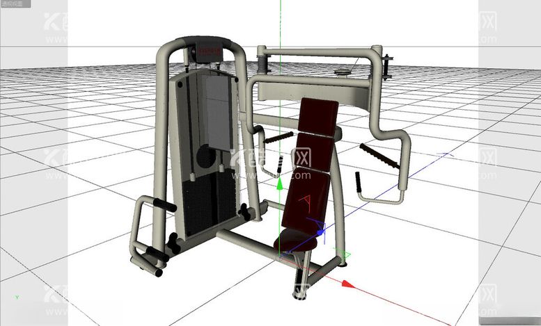 编号：31313411302339379353【酷图网】源文件下载-C4D模型运动器材