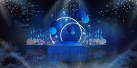 婚礼舞台效果图