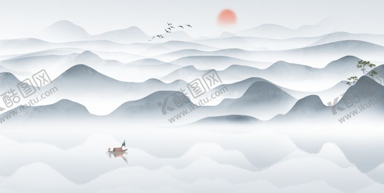 编号：97887307051841189062【酷图网】源文件下载-水墨山水