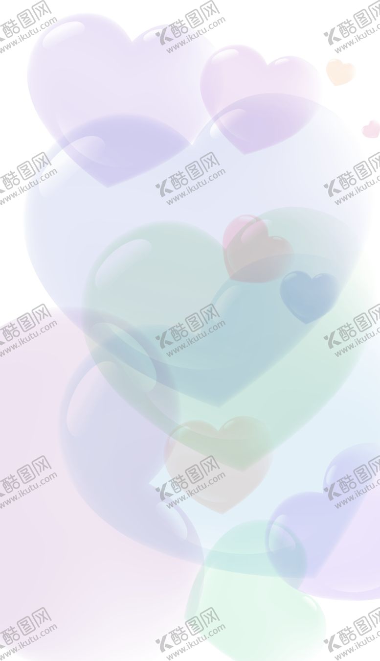 编号：83615201290716571701【酷图网】源文件下载-爱心彩色渐变浪漫爱情梦幻背景