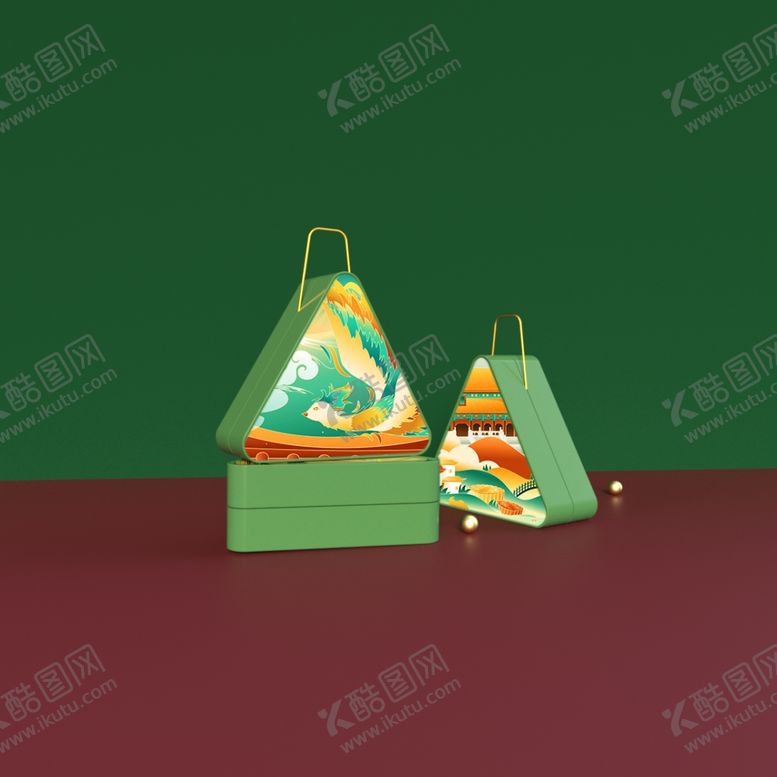 编号：41421711300340536480【酷图网】源文件下载-月饼包装礼盒设计