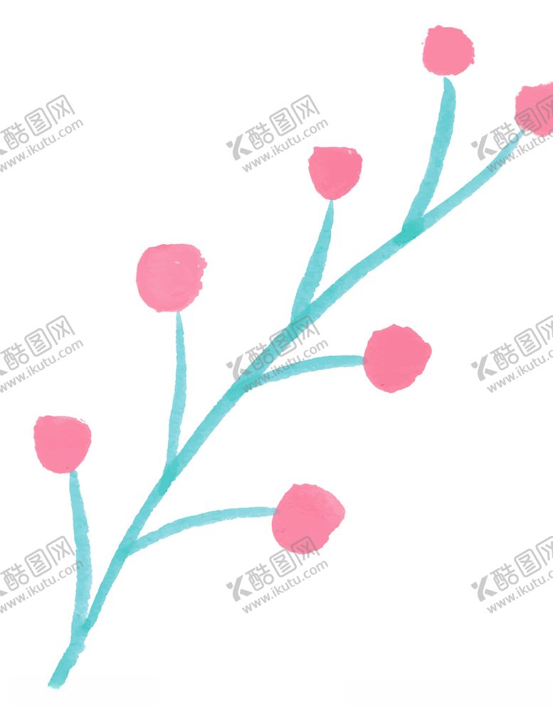 编号：72793109201935064154【酷图网】源文件下载-手绘花