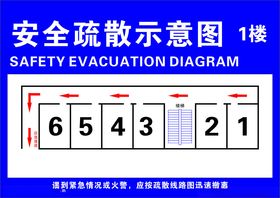 消防疏散图