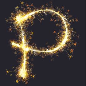 火焰字体金光艺术字设计金星素材