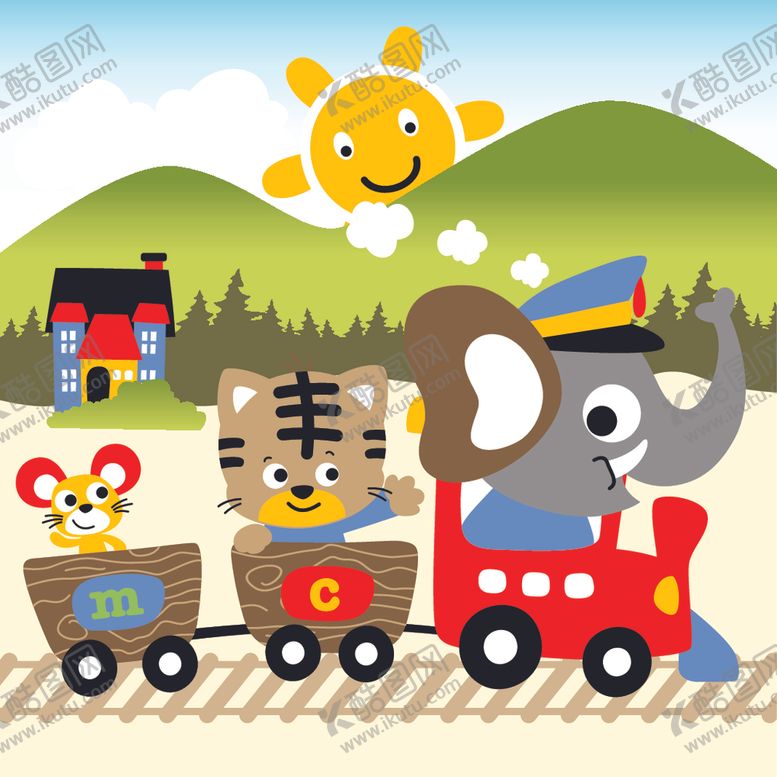 编号：49044509271649181972【酷图网】源文件下载-卡通动物