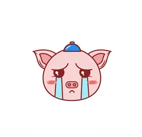 卡通猪猪表情