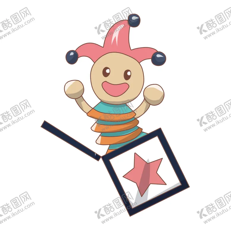 编号：70706801261702364944【酷图网】源文件下载-愚人节恶搞小丑插画