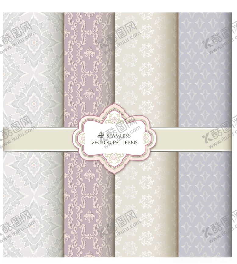 编号：83191511151946099196【酷图网】源文件下载-优雅花纹墙纸图案设计