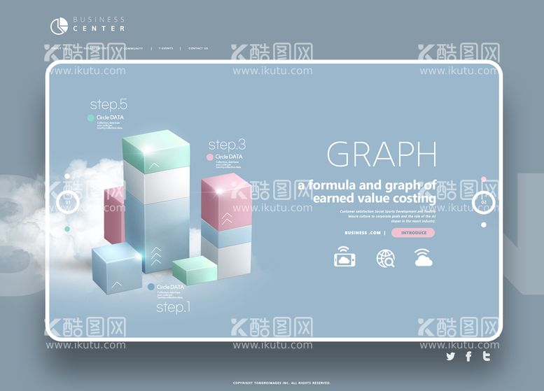 编号：06928710010123338914【酷图网】源文件下载-商务立体数据图表