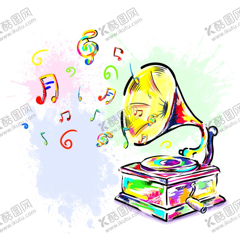 编号：61864005180024337476【酷图网】源文件下载-音符素材