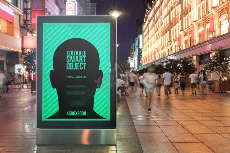 编号：15227709210442346361【酷图网】源文件下载-户外海报样机