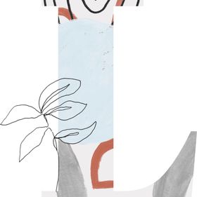 花纹字母