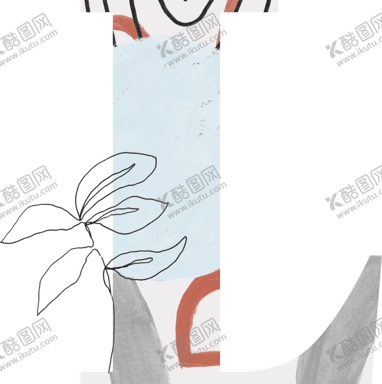 编号：34457205111417086805【酷图网】源文件下载-花纹字母