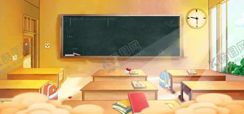 编号：30833509220714535043【酷图网】源文件下载-教室背景