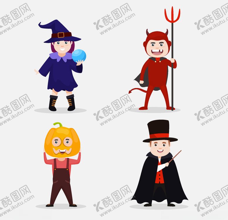 编号：38487204131341033672【酷图网】源文件下载-万圣节装扮