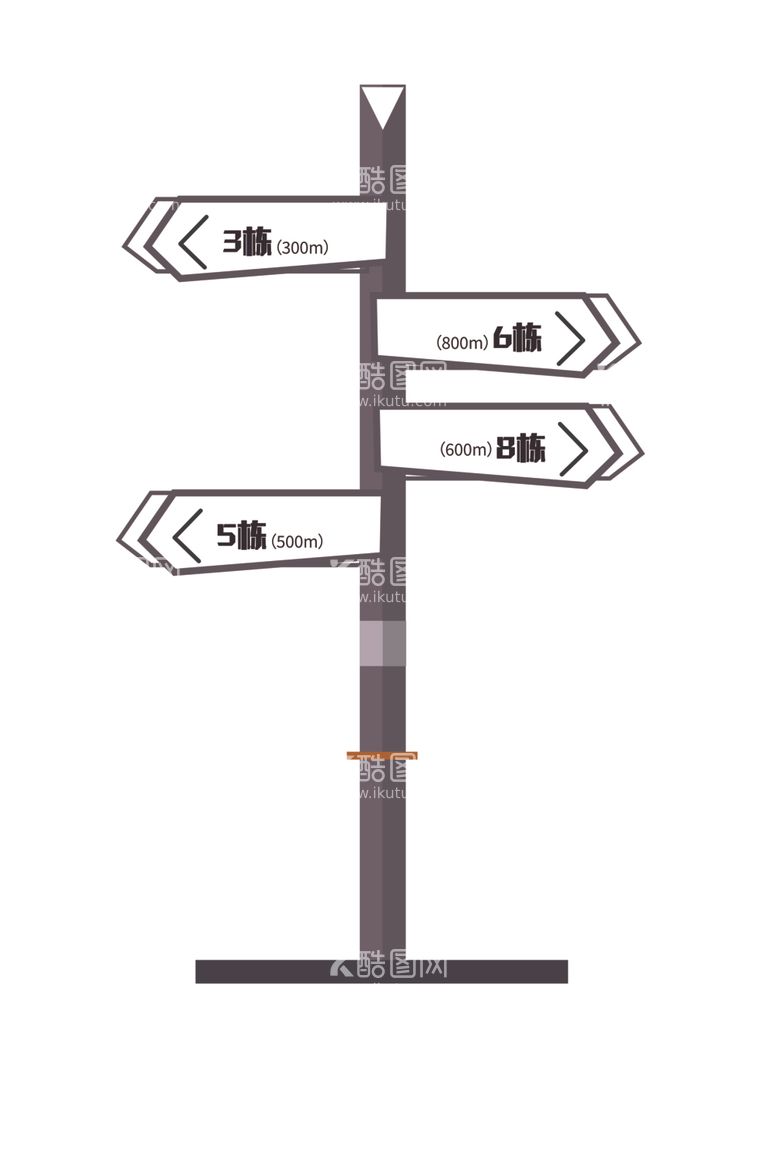 编号：39211512222100367520【酷图网】源文件下载-导视牌小区指示牌