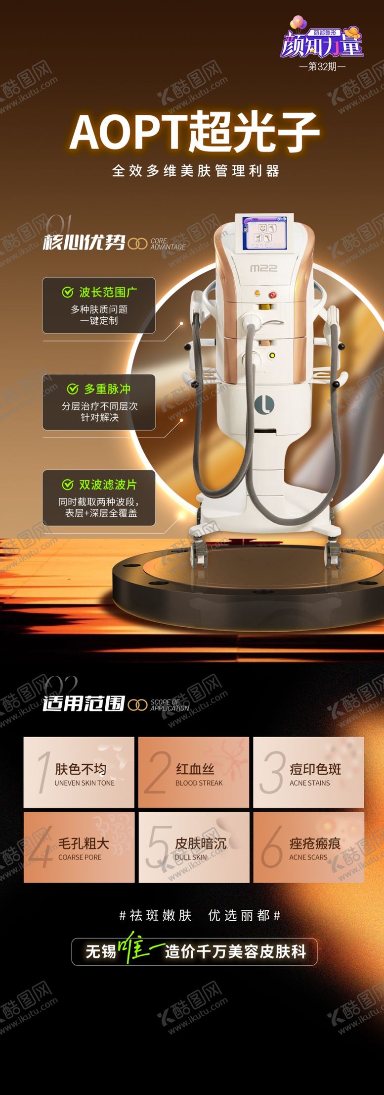 编号：78547005240914096551【酷图网】源文件下载-光子嫩肤海报设计
