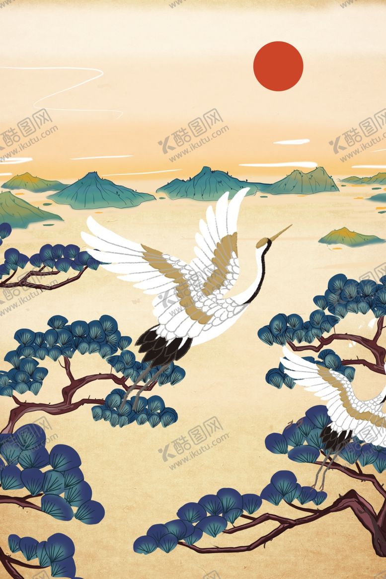 编号：53559709211629154558【酷图网】源文件下载-国潮插画