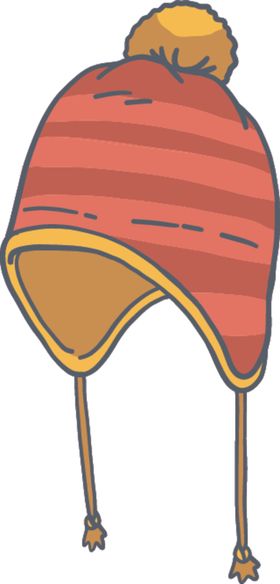帽子手绘插图图片素材