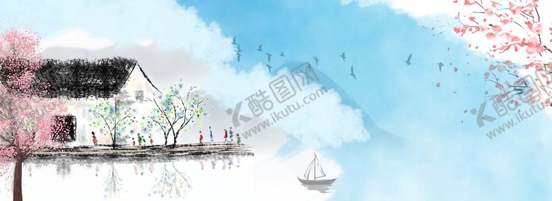 编号：67439509240028272396【酷图网】源文件下载-水墨背景